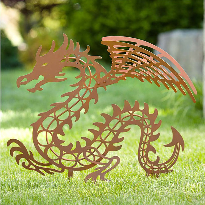 Dakota Fields Dewar Dragon Garden Art Wayfair.co.uk